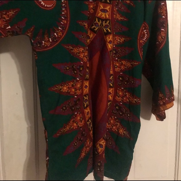 Unisex Ethnic/boho Jamaican tunic tops. Made in European fashion, size: M - Picture 2 of 16